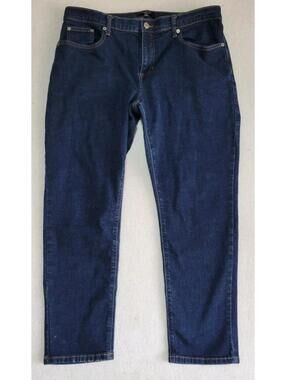 Banana Republic Girlfriend Jeans | Mid Rise | Dark Wash | Women’s 32/14 | Ankle